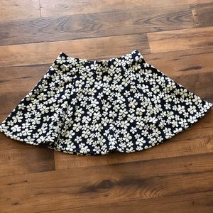 Floral skater skirt
